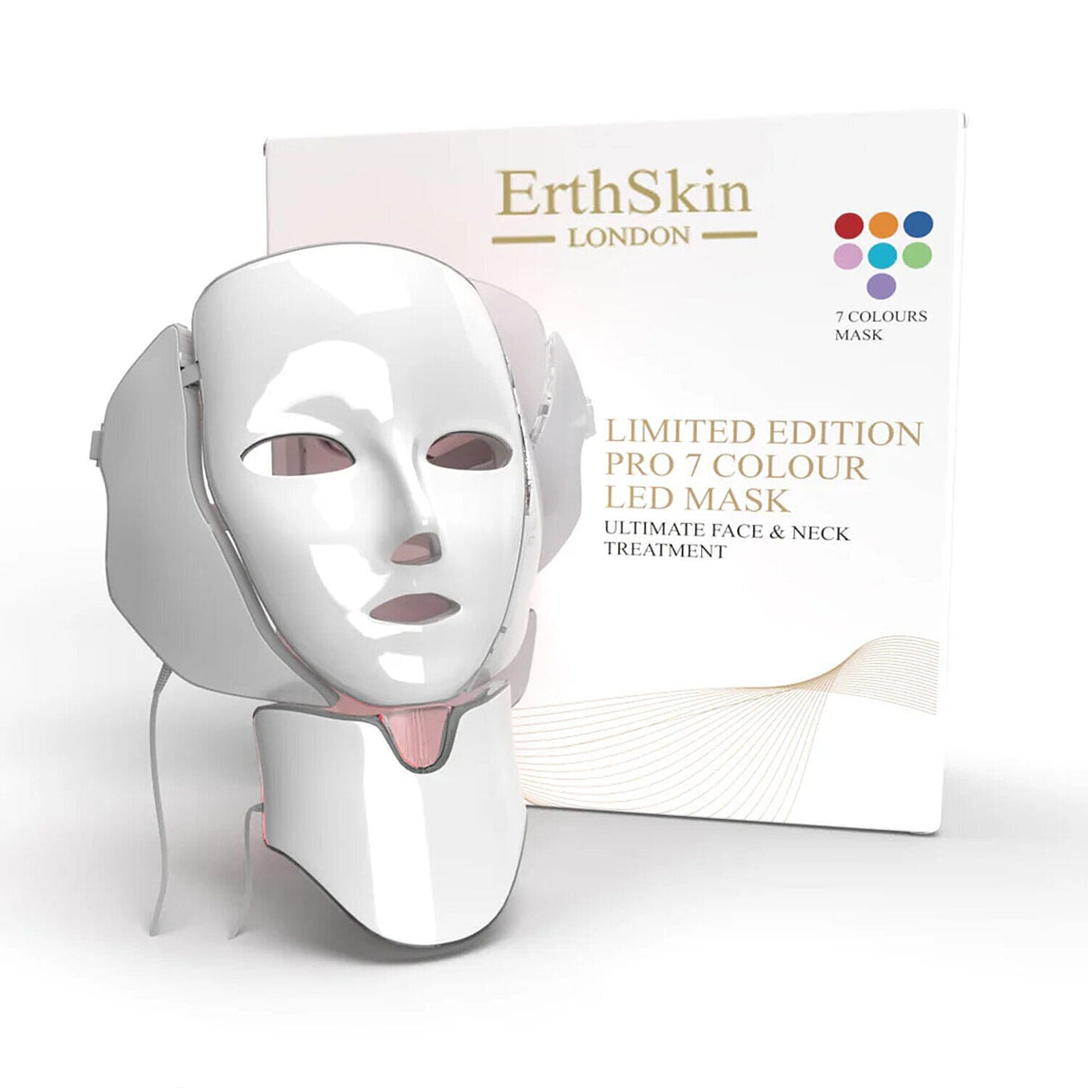ErthSkin Limited Edition Pro 7 Colour LED Face and Neck Mask 7927777 0