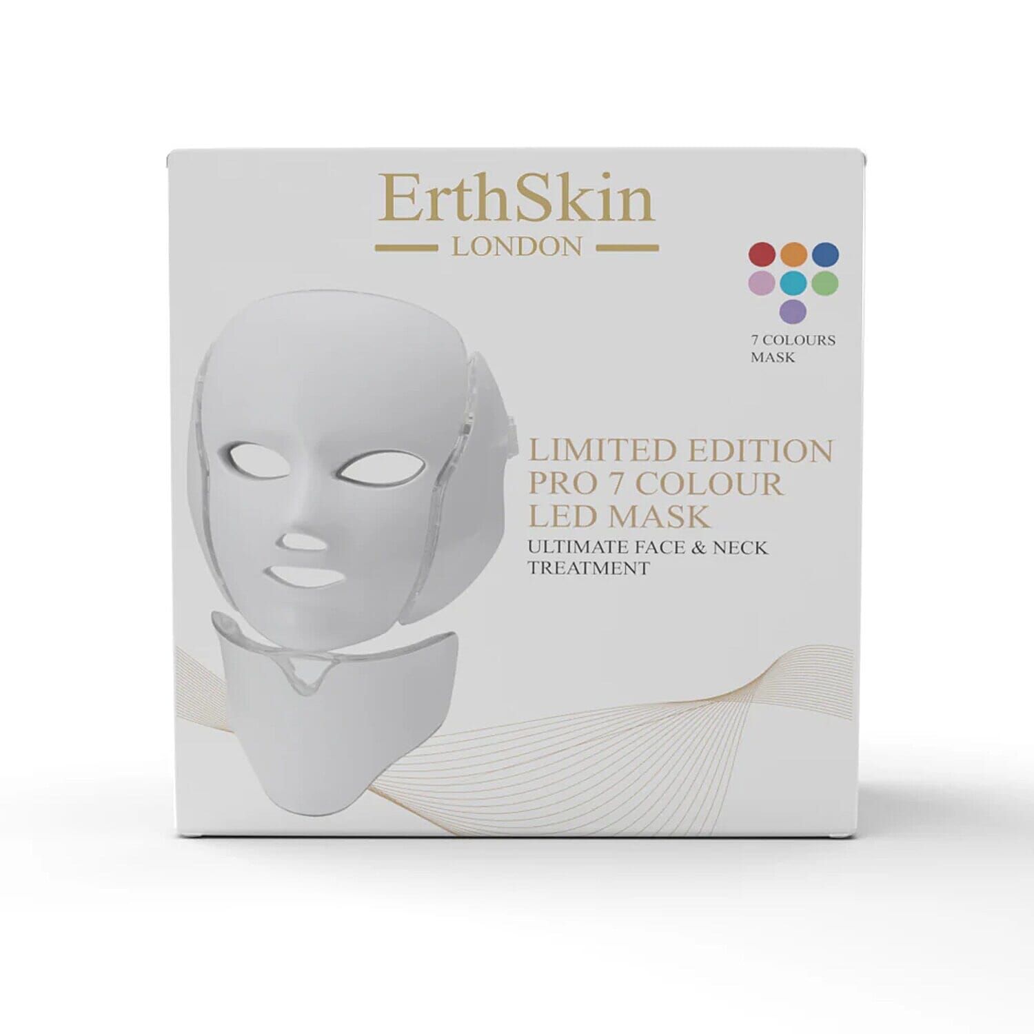 ErthSkin Limited Edition Pro 7 Colour LED Face and Neck Mask 7927777 2