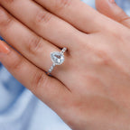 Espirito Santo Aquamarine and Natural Zircon Ring in Platinum Overlay Sterling Silver 1.12 Ct