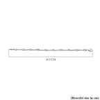 Ethiopian Welo Opal Bracelet (Size - 7.5) in Platinum Overlay Sterling Silver, Silver Wt. 7.00 Gms.