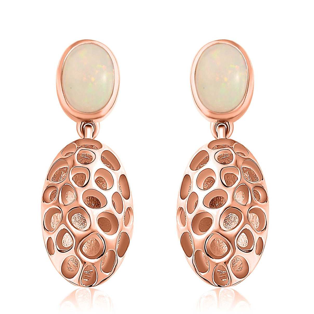 Ethiopian Opal Earring  Sterling Silver 1.25 ct  1.250  Ct. 3881980 0