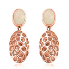 Ethiopian Opal Earring  Sterling Silver 1.25 ct  1.250  Ct.