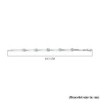 Ethiopian Welo Opal Herringbone Bracelet (Size - 7.5) in Platinum Overlay Sterling Silver 1.30 Ct.
