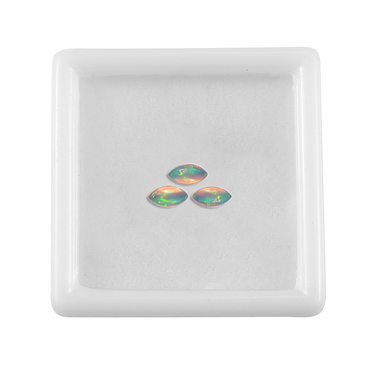 Set of 3 Ethiopian Opal Loose Gemstones in Marquee Shape 0.41 Ct. 8062375 3