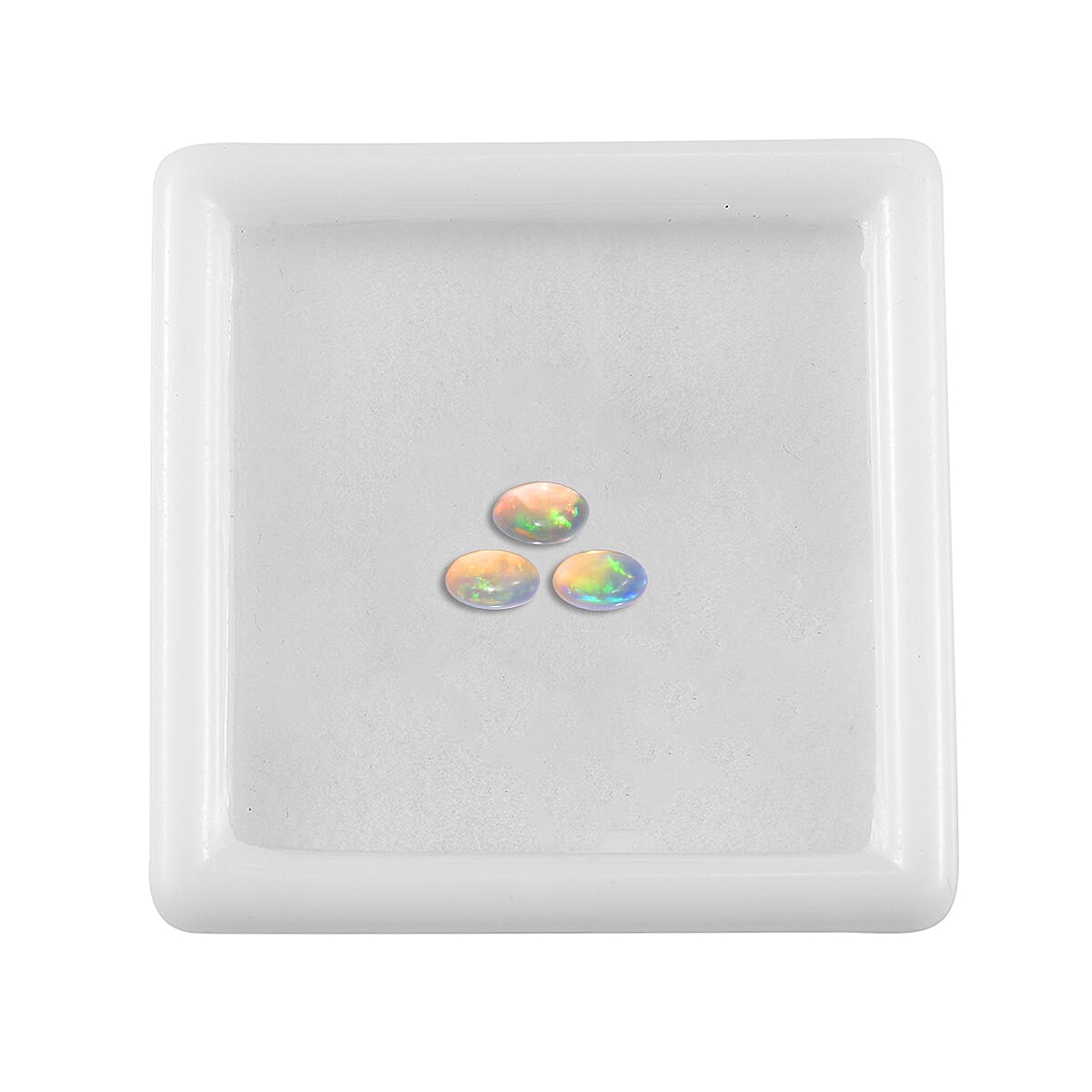 Set of 3 Ethiopian Opal Loose Gemstones in Oval Shape 0.42 Ct. 8062377 3