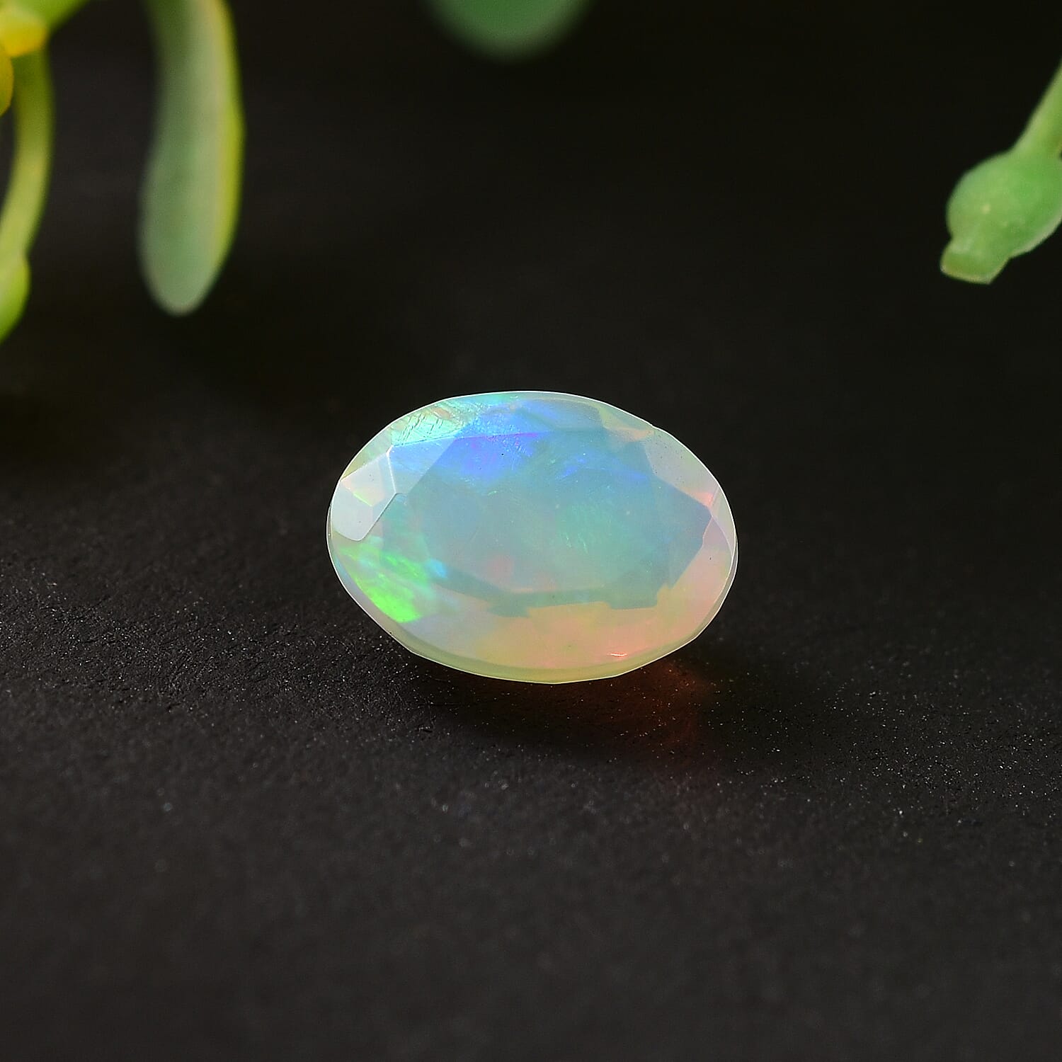 0.74 Ct. Ethiopian Opal Loose Gemstone in Oval Shape 8062491 1