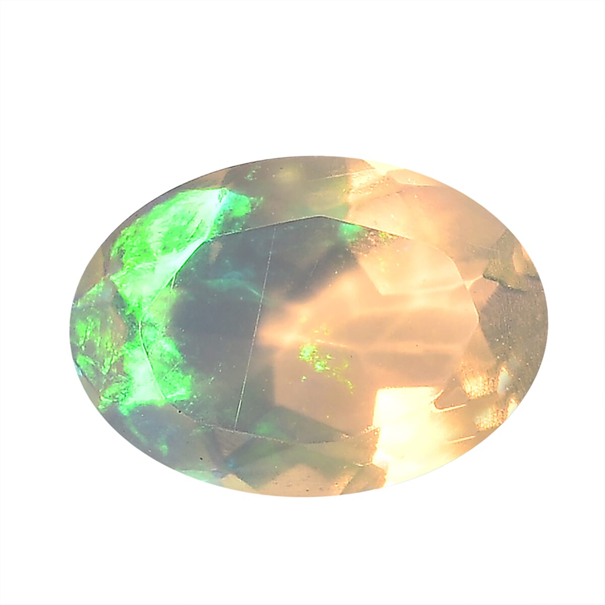 Ethiopian Opal Oval Cut Cut 7X5 mm Gemstone, 0.38 Ct 8507071 0