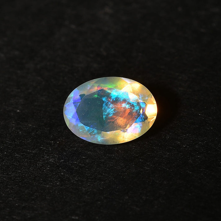 Ethiopian Opal Oval Cut Cut 7X5 mm Gemstone, 0.38 Ct 8507071 2