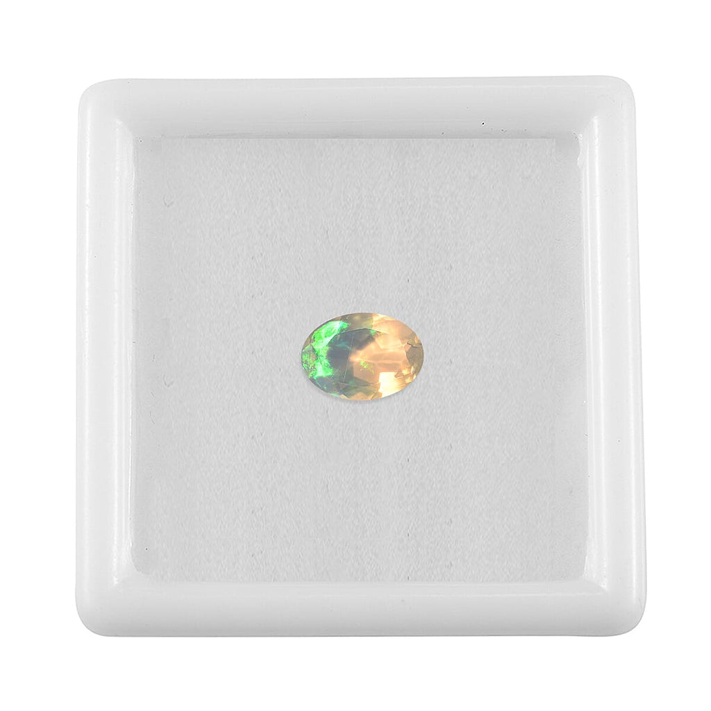 Ethiopian Opal Oval Cut Cut 7X5 mm Gemstone, 0.38 Ct