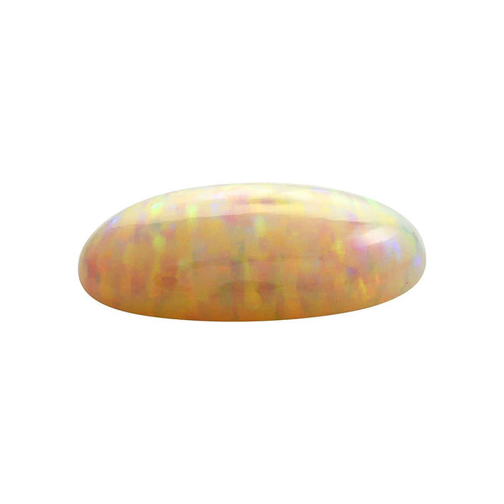 Certified &amp; Appraised 29.58 Ct. AAAA Ethiopian Opal Loose Gemstone Oval Shape 7890027 2