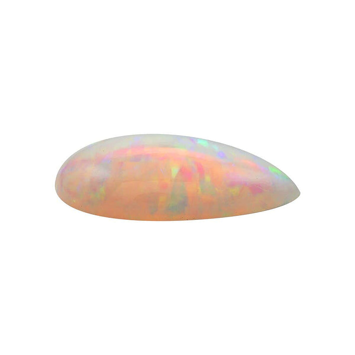 Certified &amp; Appraised 26.45 Ct. AAAA Ethiopian Opal Loose Gemstone in Pear Shape 7890028 2