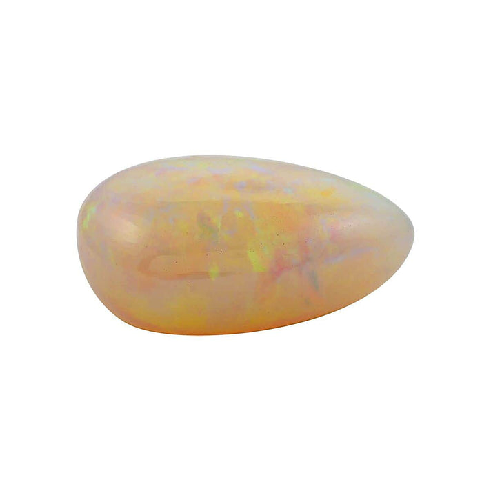 Certified &amp; Appraised 27.86 Ct. AAAA Ethiopian Opal Loose Gemstone in Pear Shape 7890030 2