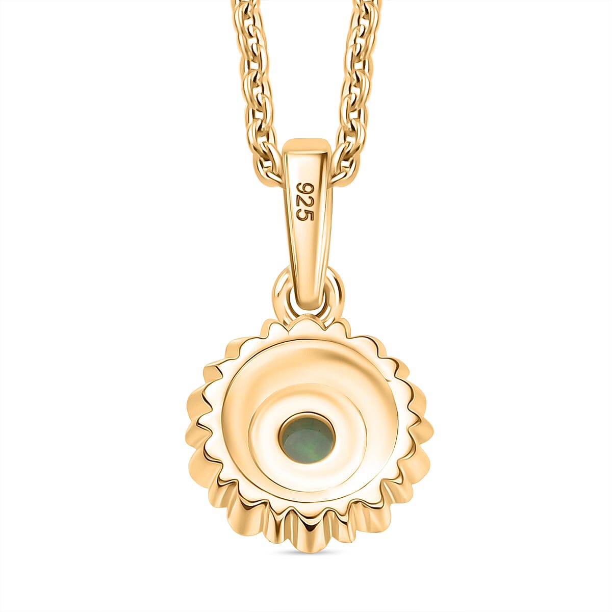 Ethiopian Opal Pendant with Chain (Size 20) 4394613 4