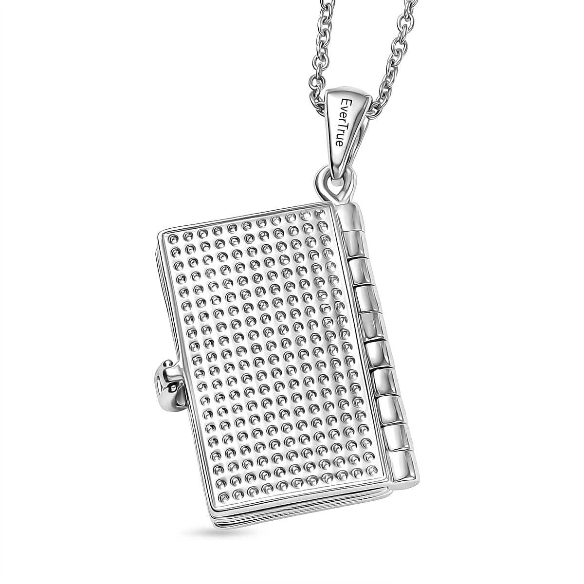 EverTrue Ethiopian Opal Bible Pendant with Chain (Size 20) V32700779 8