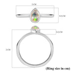 Ethiopian Opal Sterling Silver Ring