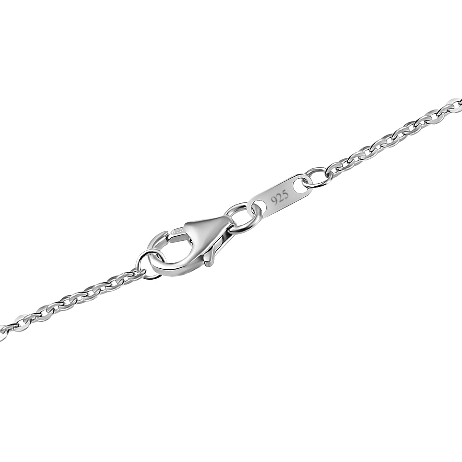 Ethiopian Welo opal and Multi gemstone Pendant with Chain (Size 20) in Platinum Overlay Sterling Silver 3.66 Ct. 4265685 6