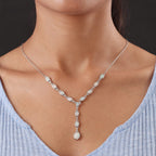 Ethiopian Welo Opal Necklace (Size - 18) in Platinum Overlay Sterling Silver 4.52 Ct
