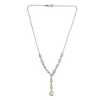 Ethiopian Welo Opal Necklace (Size - 18) in Platinum Overlay Sterling Silver 4.52 Ct