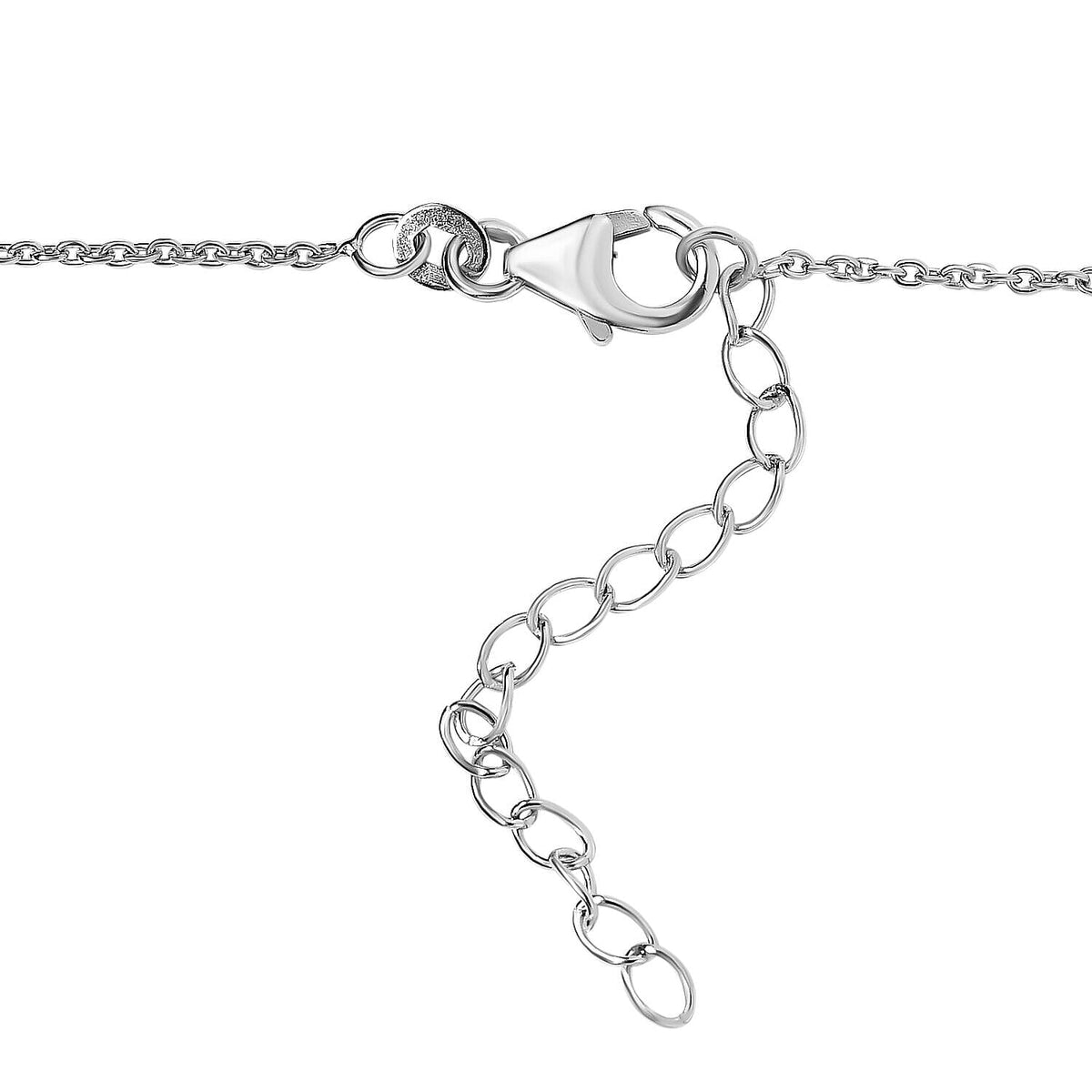 Ethiopian Welo Opal Necklace (Size - 20) in Platinum Overlay Sterling Silver 3.13 Ct, Silver Wt. 7.33 Gms 7162712 5