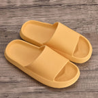 Eva Sliders (Size UK 5-6) - Yellow