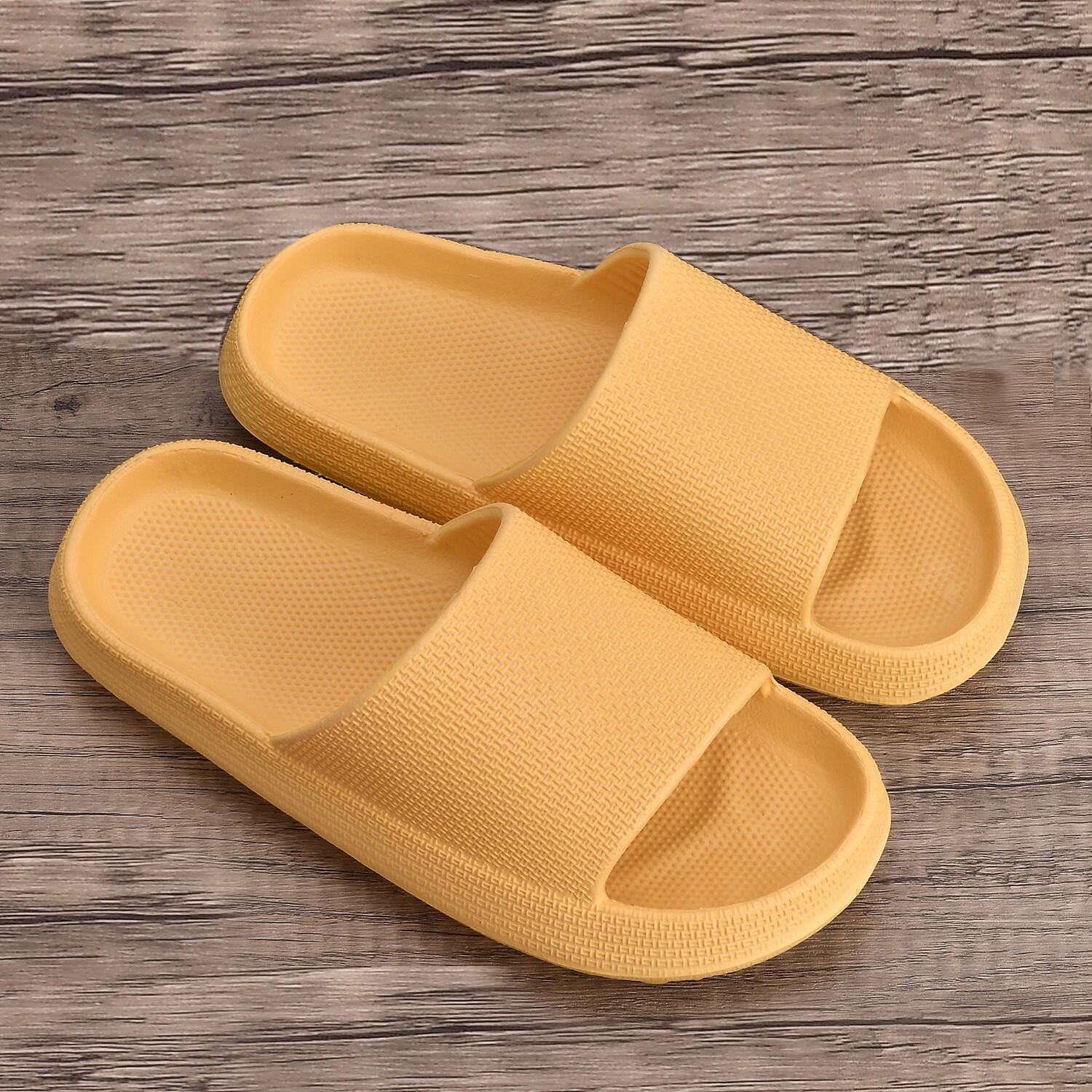Eva Sliders (Size UK 5-6) - Yellow 7505998 2