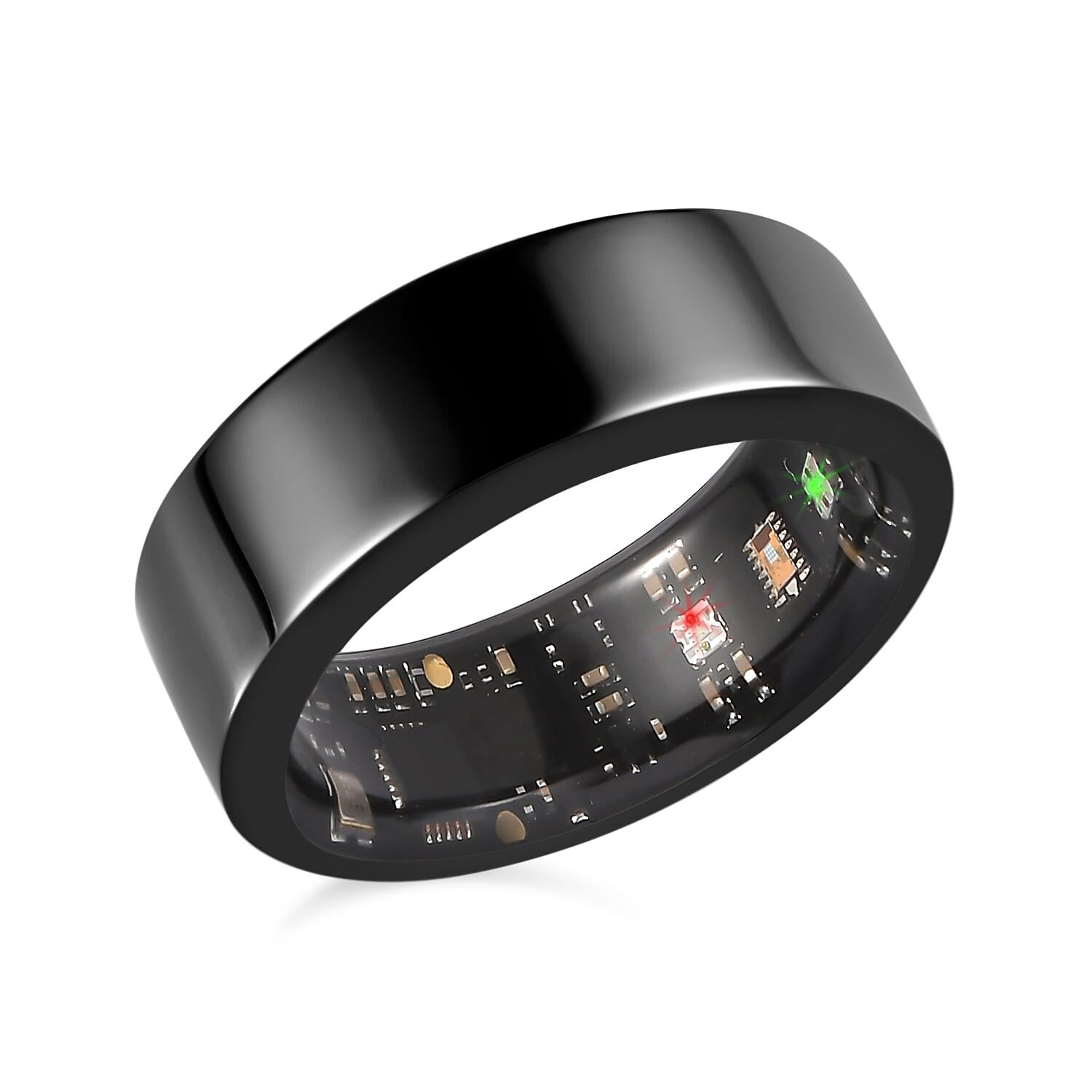 Soul Smart V1 Black Smart Band Ring - Heart Rate, SpO2, Sleep &amp; Fitness Tracker, IP68 Waterproof, Bluetooth 5.1, Magnetic Charging V32355592 0