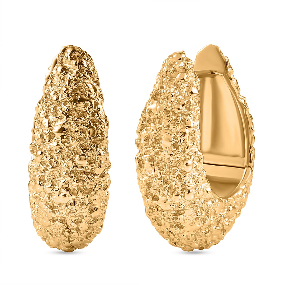 Designer Inspired Close Out Deal - Hoop Earrings in Yellow Gold Plated 8216008 0