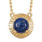 Natural Lapis Lazuli Necklace (Size - 20) with Lobster Clasp 4.95 Ct.