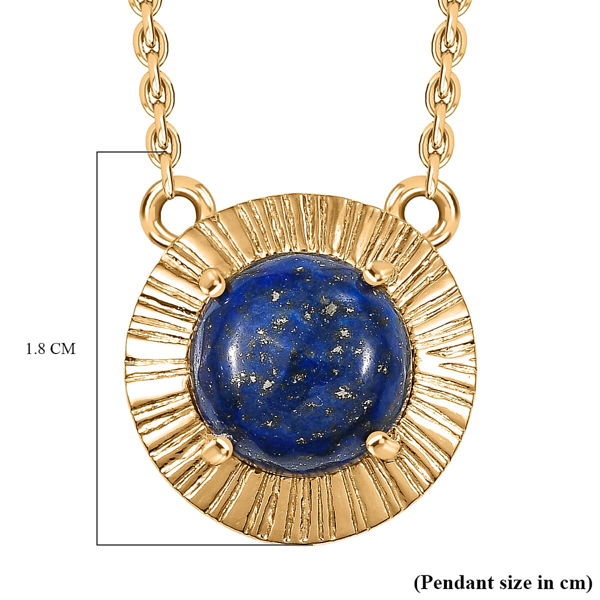 Natural Lapis Lazuli Necklace (Size - 20) with Lobster Clasp 4.95 Ct. 8207330 6