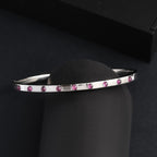 African Ruby Full Bangle (Size 7.5) 1.23 Ct.