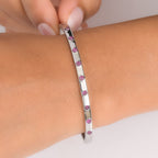 African Ruby Full Bangle (Size 7.5) 1.23 Ct.