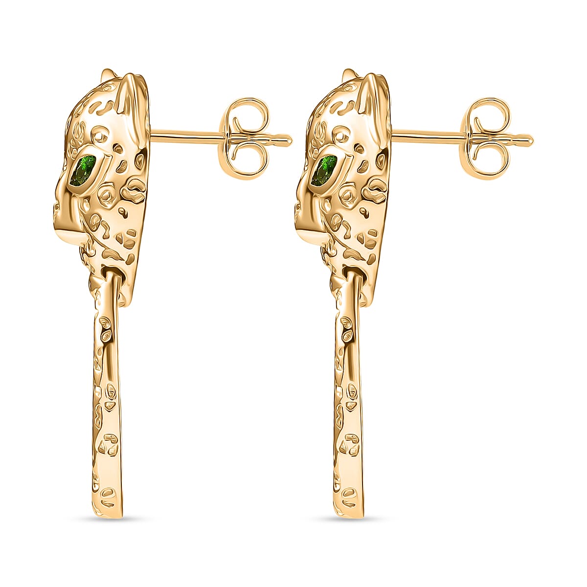 Designer Inspired - Panther Earring in Yellow Gold Plated 8236126 4