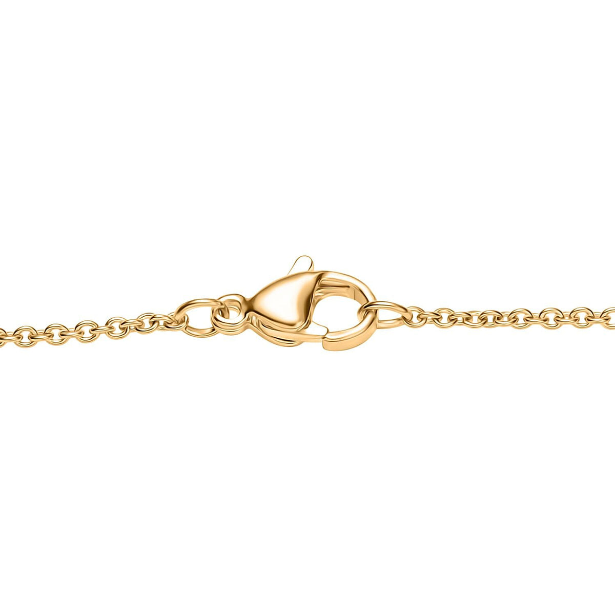 EverTrue Labradorite Trilogy Necklace (Size - 20) Pure Yellow Brass Mix Metal 10.56 Ct. 8261419 4