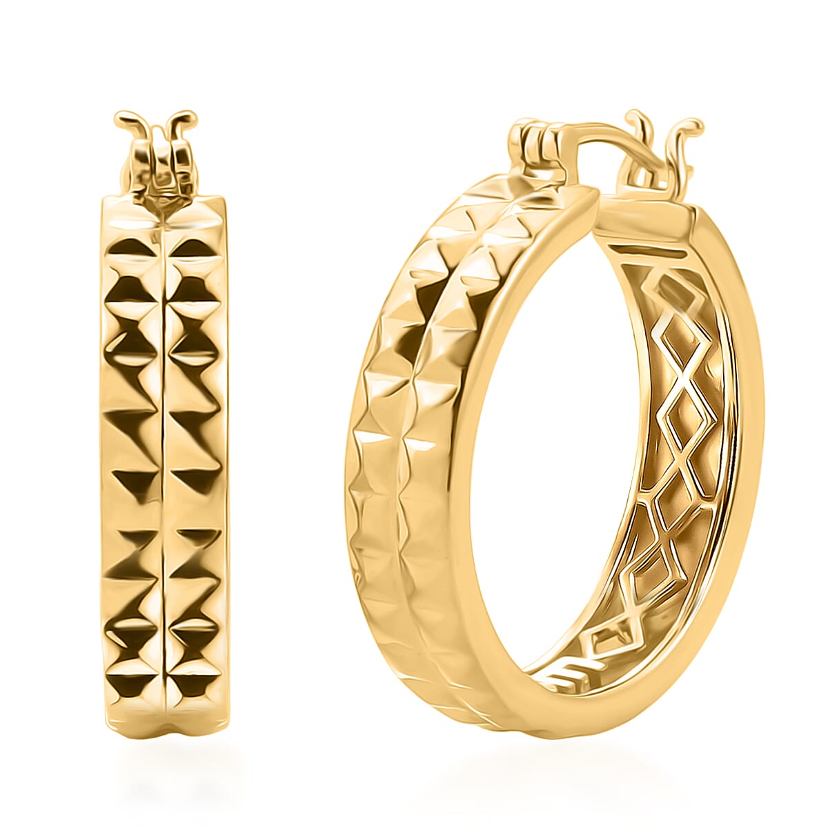 EverTrue Bronzella Collection - Hoop Earring in 18K Gold Plating 8229432 0
