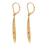 Bronzella Collection - EverTrue Filigree Earring with Lever Back in 18K Gold Plating