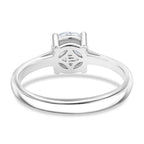 EverTrue Moissanite Rhodium Overlay Solitaire Ring 1.00 Ct.