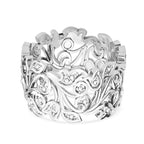 EverTrue Natural Diamond Ring in White Tone
