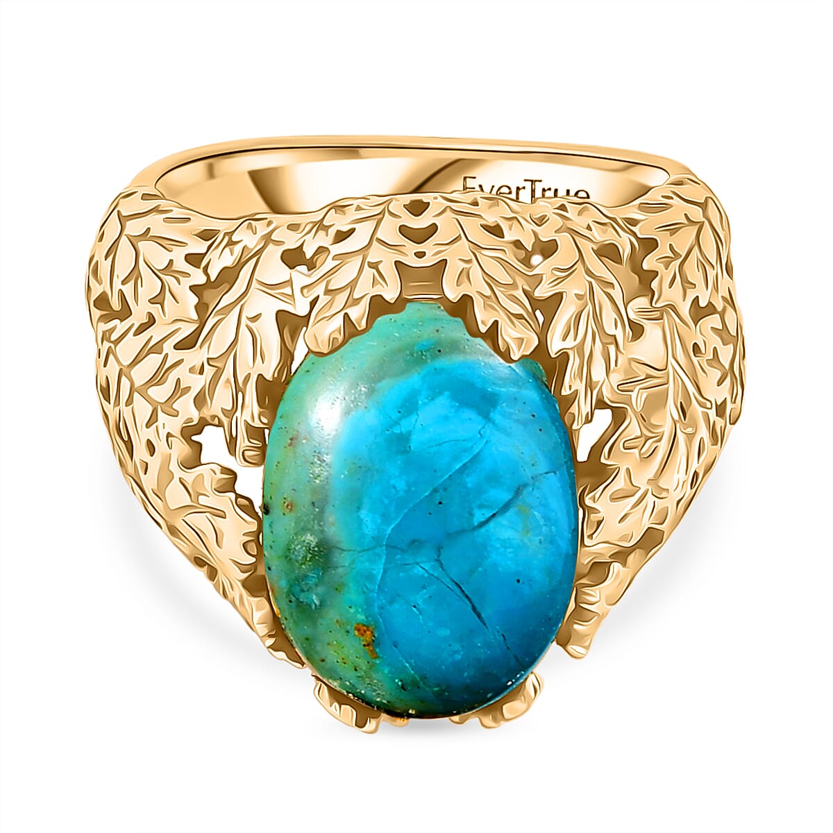 EverTrue Opalina Solitaire Ring in Yellow Gold Plated 5.01 Ct. 8325963 0