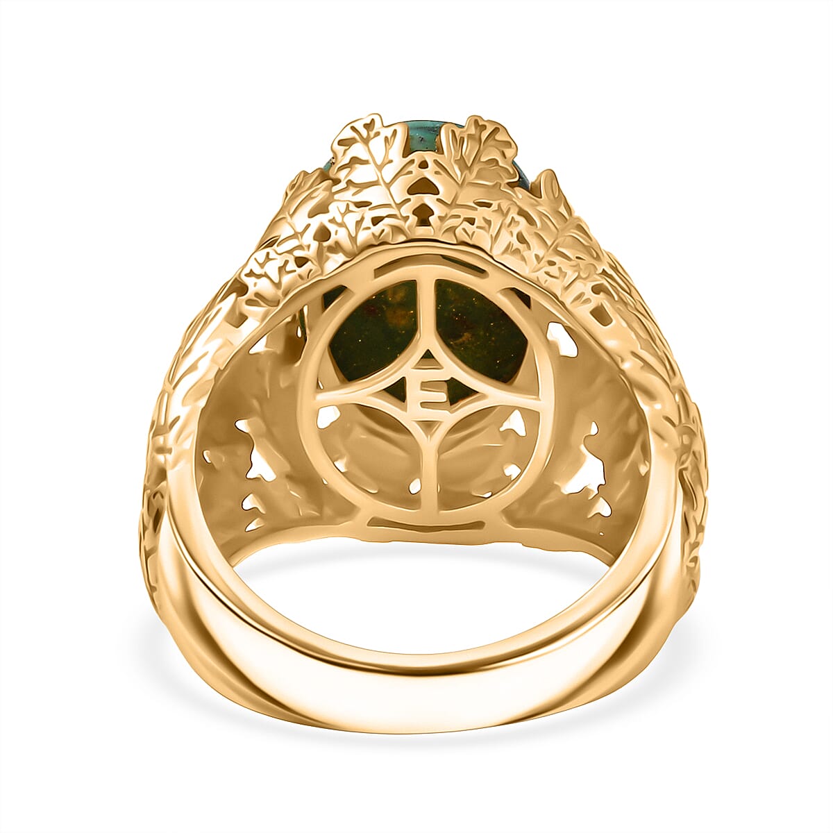 EverTrue Opalina Solitaire Ring in Yellow Gold Plated 5.01 Ct. 8325963 5
