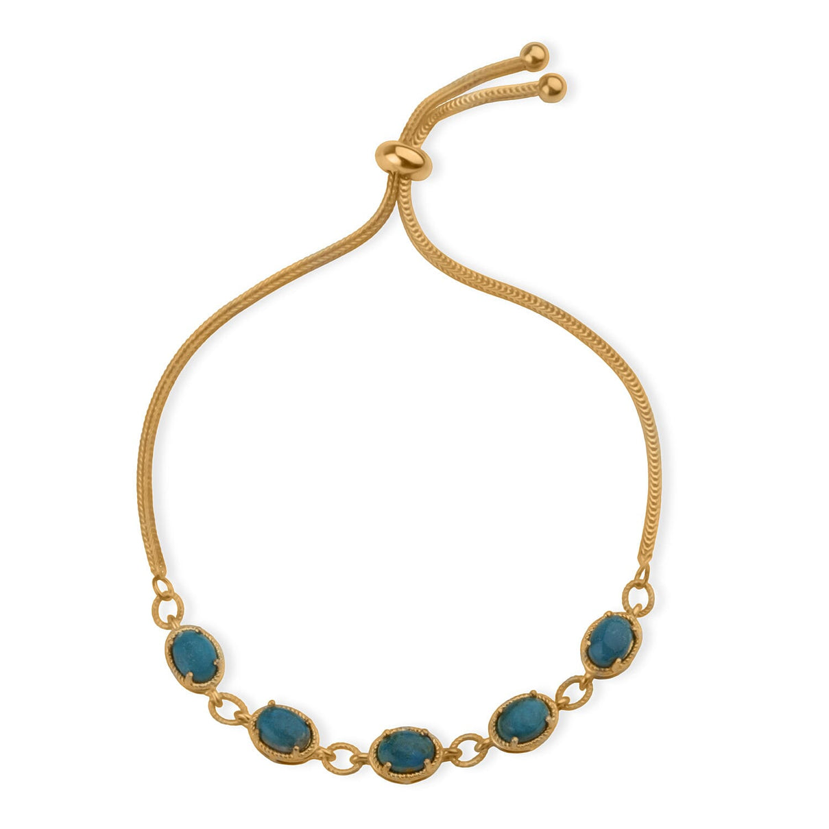 EverTrue Opalina Motif Linked Bracelet (Size 10.5) in Yellow Gold Plated 4.27 Ct. 8304242 0