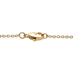 EverTrue Bronzella Collection - Byzantine Link Cross Pendant with Chain (Size 20) in 18K Gold Plating