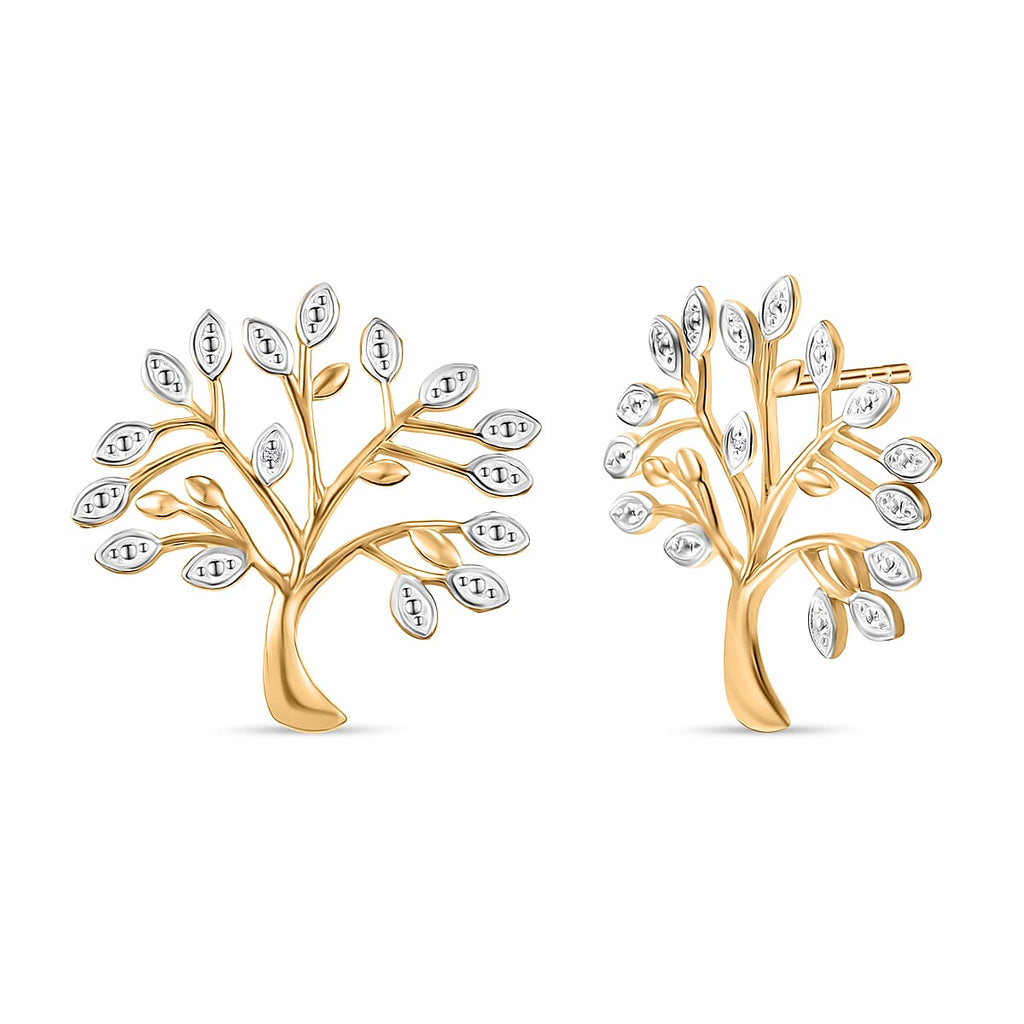 EverTrue White Diamond Tree Earring