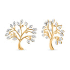 EverTrue White Diamond Tree Earring