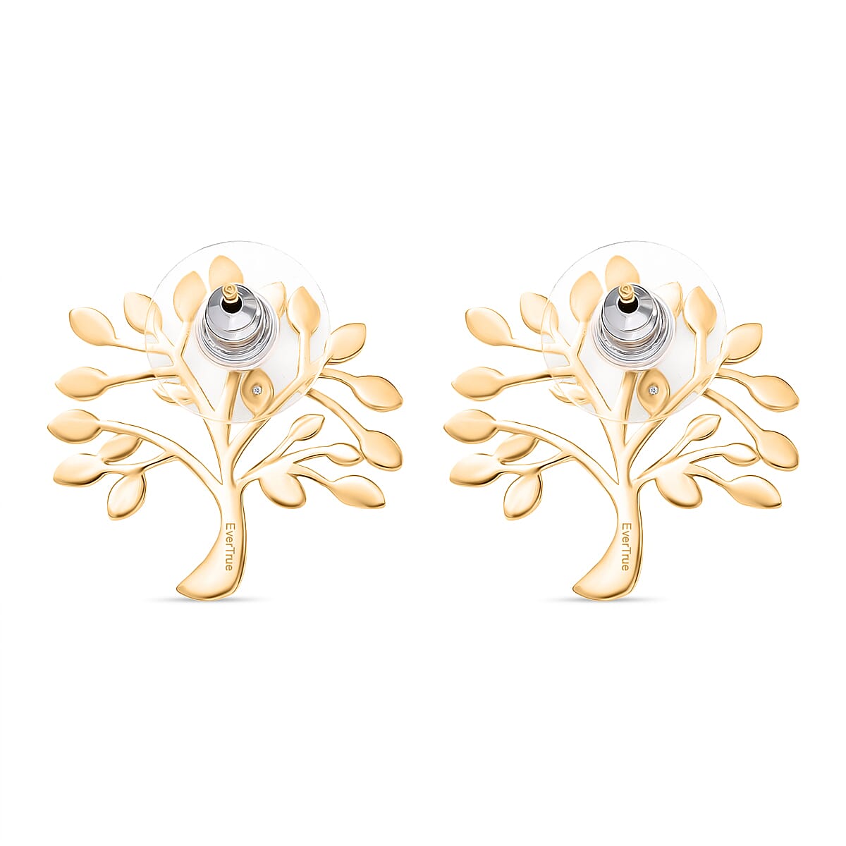 EverTrue White Diamond Tree Earring 8337523 5