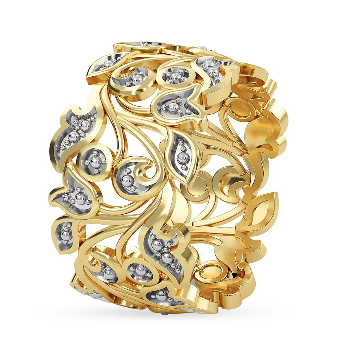 EverTrue White Diamond Ring in Yellow Gold Tone 8516471 4