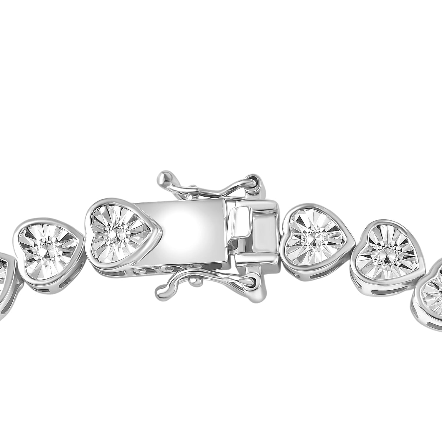 EverTrue White Diamond Tennis Bracelet -White (Size - 7.5) 8480178 4
