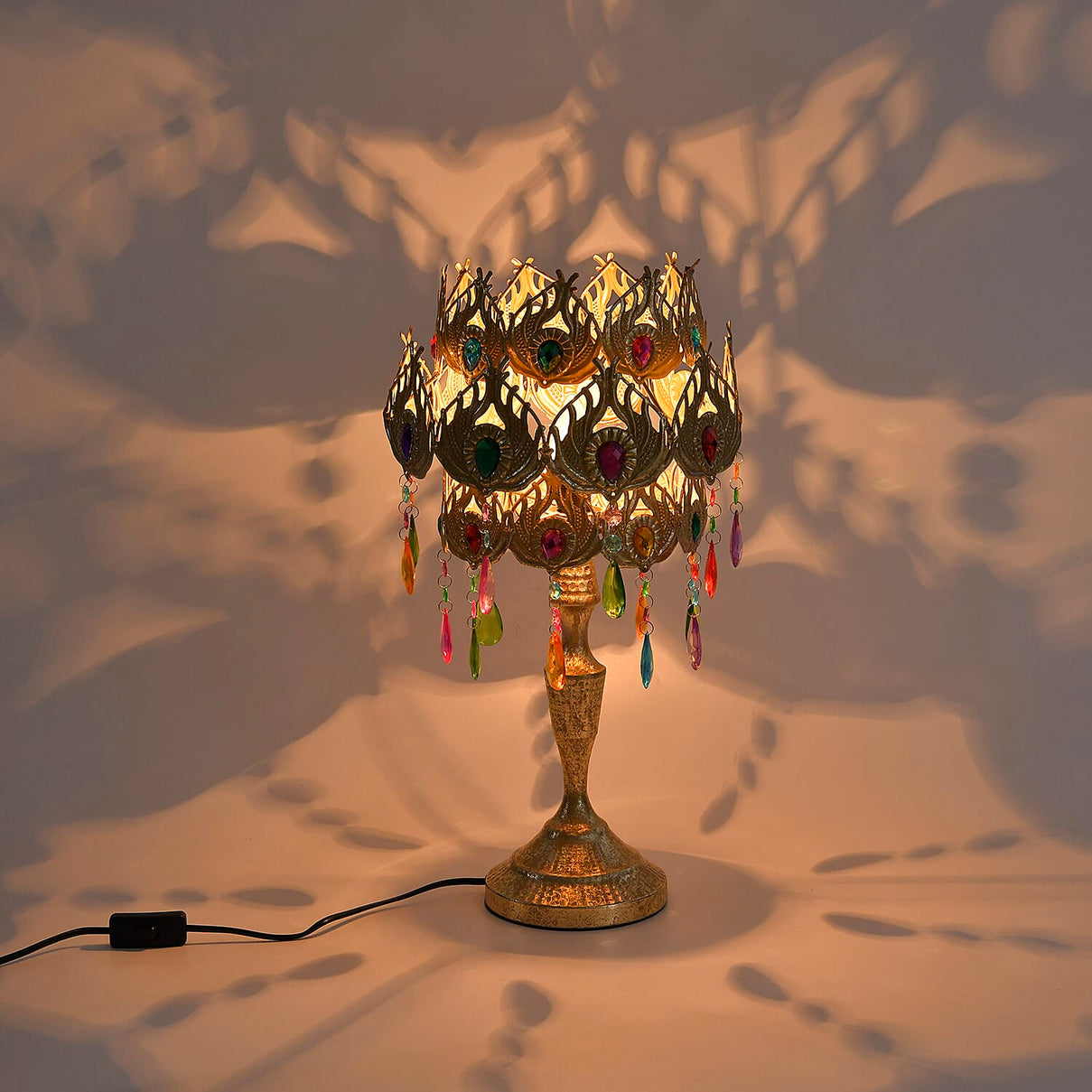 Table Lamp One Size- Multi Color &amp; Multicolor 7849025 7