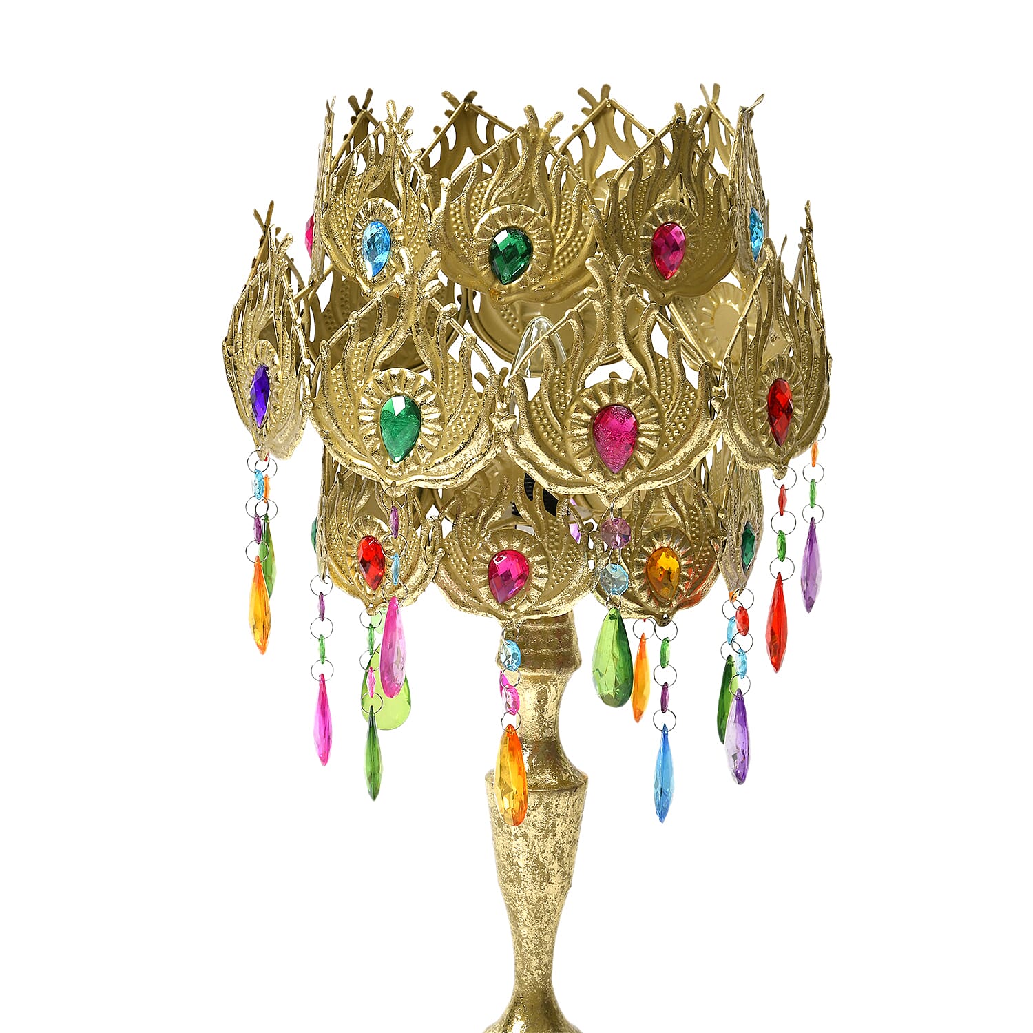 Table Lamp One Size- Multi Color &amp; Multicolor 7849025 9