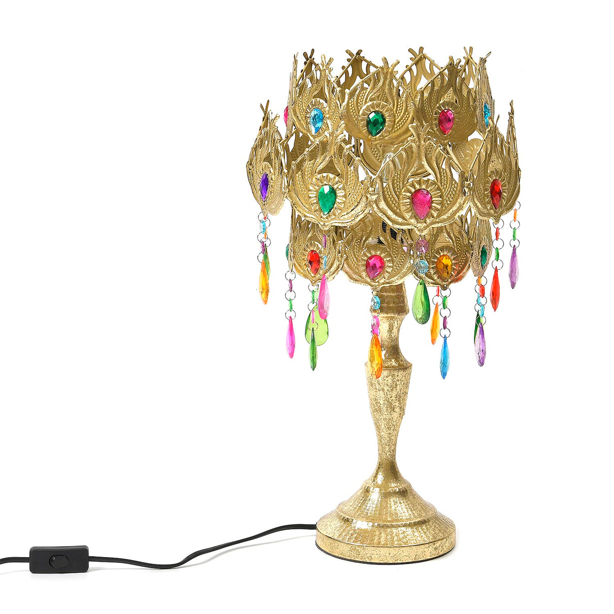 Table Lamp One Size- Multi Color &amp; Multicolor 7849025 0
