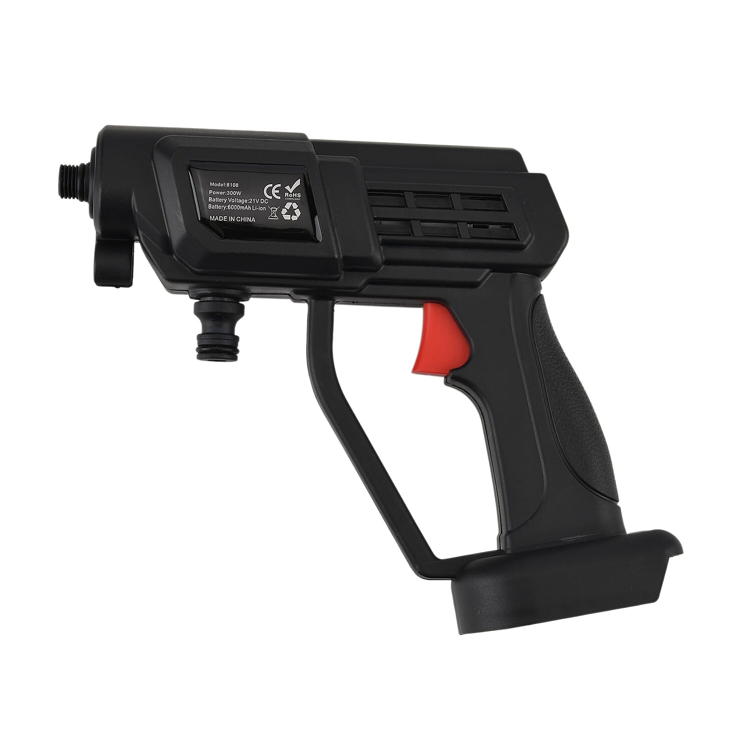 Livmore Handheld Cordless Pressure Washer - 26 bar Pressure for strong water flow. Up To 30 Min Cordless Charge  Black V32515726 5